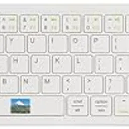 JOMAA Foldable Bluetooth Keyboard with Trackpad Silent Rechargeable, Full-Size Portable Travel Keyboard for iPad/iPhone/Smartphone/Tablet/PC/Laptop (White)-image-72