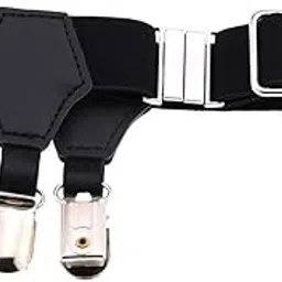 club bollywood Sock Garters Double Clip Sock Suspenders For Cotton & Silk Socks Black | Garter Belts|1 Pair Leg Garter-picture-21