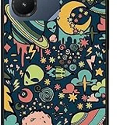NDCOM for Infinix Hot 30i Back Cover Infinix Hot 30 i Back Cover | Stylish Protection Infinix Hot 30i Cover | Alien Printed Metal Case-picture-22