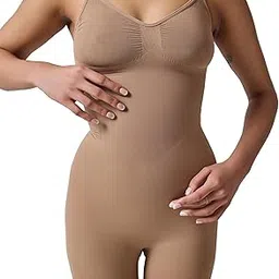 invogue shop Intense Mid Thigh Bodyshaper | Shapewear Seamless Sculpting Body Shaper| Bodysuit Bodyshaper | Slay with Confidence-picture-46