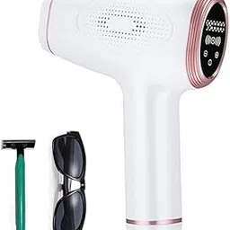 ClothyDeal IPL Ultra Permanent Laser Hair Removal Equipment 9,99,999 Flashes Painless Laser Hair Removal Machine for Full Body/Legs/Arms/Face/Bikini Line Remover Use in Home Travel Device (White)-image-14