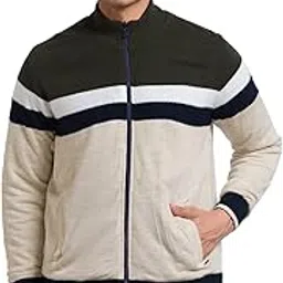 parx Men's Regular Fit Pure Acrylic Rib Collar High Neck Solid Pattern Full Sleeve Dark Green Sweater-picture-48