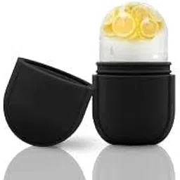 MONIT Ice Roller Massager – Reusable Silicone Ice Mold for Eyes, Neck & Skin Care, Tightening, Puffiness Reduction & Migraine Relief, Natural Beauty Tool (Black)-picture-36