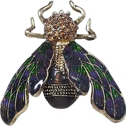 adorn Meenakari Work Multicolour Wedding Brooch for Men and Women (PAB2171PR)-picture-14