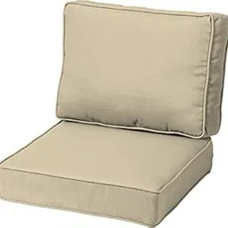 NAMAN Arts ProFoam Performance Outdoor Deep Seating Cushion Set (Cream)-picture-58