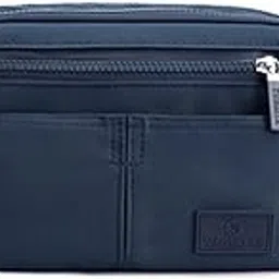 ZAPORA Waist Packs Women Waist Bag Female Wallet Purse Casual Phone Purse Belt Pouch Nylon Travel Motorcycle Fanny Pack Banana Bag (Color : Dark blue)-image-43