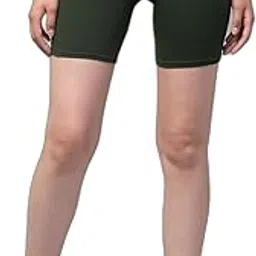Apraa & Parma Solid Women Dark Green Regular Shorts ()_SBT-001 JAN23 3XL Olive 1-picture-21