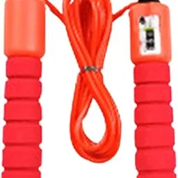 LITTLEMORE Fitness Skipping Rope Electronic Counting Skip Rope 2.9 Meter Rope Anti Slip Handle for Adult Men and Women - Red-picture-31