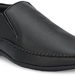 egoss Stretch Premium Genuine Leather Slip On Formal Shoes for Men-R-144-picture-33