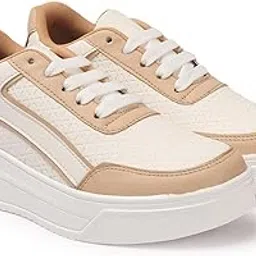 Women's Lace-Up Sneakers, Walking Shoes-picture-21