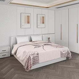 Monte Carlo Winter Double Bed Blanket Alexander 2 Ply 757 GSM (Width 2.20 M X Length 2.40 M) Beige Brown-picture-16