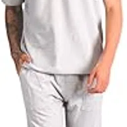 Co ord set for men stylish - Korean dress, Y2K Aesthetic Clothes, Lower T-shirt, Cotton co ord set - Outdoor & Travel-image-7