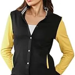 campus sutra Women's Hoodie for Casual Wear | Hooded Neck | Long Cuffed Sleeves | Pull On Closure | Sweatshirt Crafted with Comfort Fit for Everyday Wear-picture-29