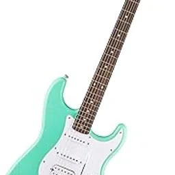 Fender Squier Debut Series HSS Strat Lrl Wpg Sea Foam Green 379610549-picture-23
