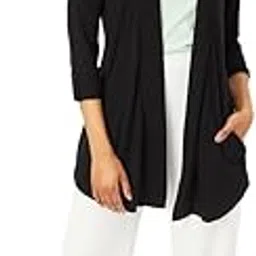 max Women Cotton Open Front Shrug-picture-24