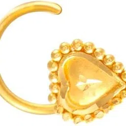 p.c. chandra jewellers 22k (916) Yellow Gold Nose Ring-picture-54