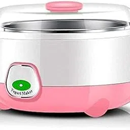 Yogurt Maker Machine, Homemade Automatic Eletric Dahi Maker Kitchen Appliances, 220V 900 ml Home Organic Yogurt Steel Container for Customize Your Flavour and Thickness image 1