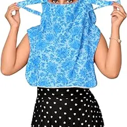 deepnyra - living style Scarf Face Cover Mask Head Bandana Hijab Scarf Dupatta Stole Cotton Printed For Girls and Women-picture-22