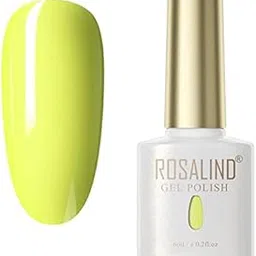 ROSALIND UV Gel Polish Soak Off 6ML from BELLE GAGA™ Pure Color Nail Gel Bright For Nail Art Design Need LED/UV Lamp to Cure (PX017)-picture-32