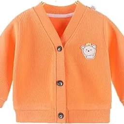 momisy Baby Boy & Girls Sweater Jacket Front Open V Neck Cardigan-picture-48