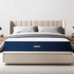 DREAMS Dual Comfort 4-Inch King Size Bed Mattress with Zip Cover (75x72x4 Inches) | His & Her Dual Size Bliss | Cooling Technology | 7 Years Warranty-picture-15
