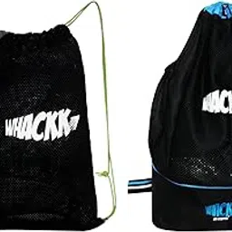 Whackk Goal Black Blue Football Bag (9108), One Size & Whackk Joss Multi Purpose Green Black Gym Bag (9118)-picture-34