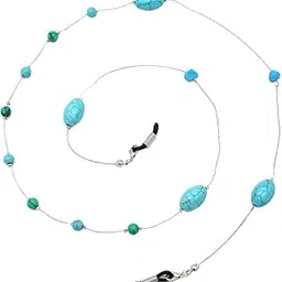 calandis ™ Blue Stone Bead Eyeglass Spectacles Sunglasses Lanyard Chain Accessory | Fashion Jewelry-picture-31