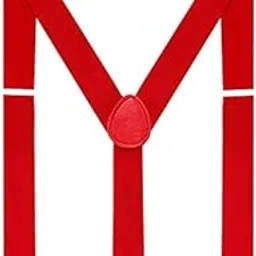 malvina Combo Of Men'S Red Bow And Red Suspender (Free Size)-picture-52