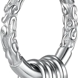 bnf Round Circle Hoop Earrings Hoop Earrings Sets Man Simple jewellery Silver | Jewelry & Watches | Mens Jewelry | Earrings Studs-picture-14