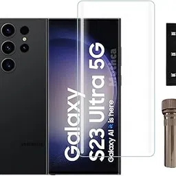 Mothca Premium UV Tempered Glass Screen Protector For Samsung S23 Ultra (Pack of 1) Full Adhesive UV Curved Screen Guard, Case Friendly with Installation Kit-picture-27