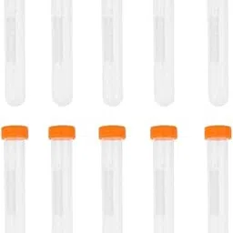 ATORSE™ 10Pcs Pvc Graduated Cylinder Centrifuge Tube Laboratory Test W/Lid 10Ml-picture-19