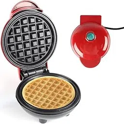 SUN PANTRY Waffle Maker Machine for Home | Non-Stick Plates, Compact & Easy to Use | Electric Waffle Iron for Quick Breakfast Snacks | Automatic Cooking with Heat Indicator Light-picture-30