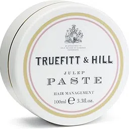 Truefitt & Hill Hair Styling Julep Paste| 100gm | Best for Medium to Long Hair |Strong hold |Shine|Restylable | Easy Wash Off | Hair Styling Paste|Hair Styling For Men|Safe For Daily Use |Non Greasy|Non Oily Look|Italin citrus & Cranberry-picture-29