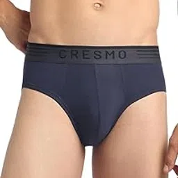 cresmo Men's|Anti-Microbial Luxury Micro Modal Underwear Breathable Ultra Soft Comfort Lightweight Brief|Pack of 2 |-picture-45