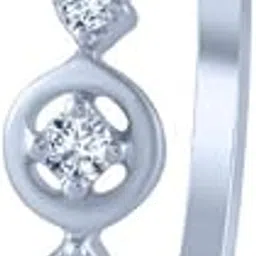 p.c. chandra jewellers 14k (585) White Gold and Diamond Ring for Women-picture-26