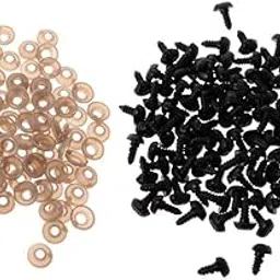 Enakshi® 100 Piece Poly Safety Nose with Backs for Bear Dog Animal Toy DIY 9x12mm|Toys & Hobbies | Stuffed Animals | Other Stuffed Animals-image-71