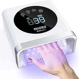 Nail girls - QUICK DRYING FOR ALL KINDS OF GELS: With 36 advanced UV/LED lamp beads, the 150W nail lamp ensures quick and effective drying for all types of gels-picture-29
