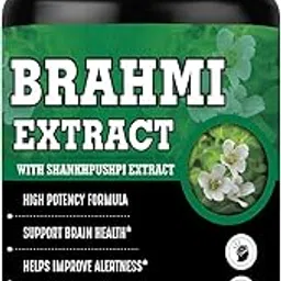 Brahmi & Shankhpushpi Capsules – With Brahmi Leaves Extract – Supports Memory, Focus & Mental Clarity – Natural Brain Tonic – 100% Plant-Based – 60 Veg Capsules-picture-26