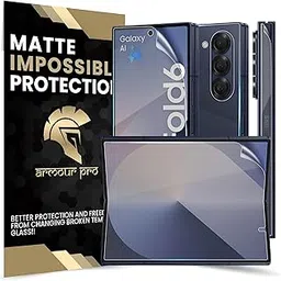 ArmourPro Screen Protector for Samsung Galaxy Z Fold 6 5G (7.6 Inch) Edge-to-Edge Front and Back Guard with Installation Kit | Matte, Case Friendly Screen Coverage, Ultra Thin Unbreakable Membrane-picture-13