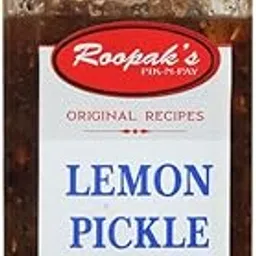 ROOPAK'S PIK-N-PAY Lemon Home Made Organic Sweet And Sour Lemon Pickle Tasting Bitter & Sweet At The Same Time (Sweet & Sour) 400 g-image-1