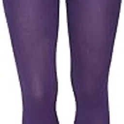 golden girl Women's Opaque Purple Pantyhose Stockings (Purple_Free Size)-picture-33