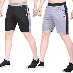 riksaw Men's Lycra Blend Boxers Shorts Two Side Pocket and Back Side Zipper Pocket (Pack of 2)-picture-26