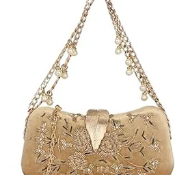 tooba Women's Handicraft Beautiful Bling Box Clutch Bag for Wedding, Banquet, Gift Family, & Friends-picture-34