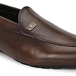 taprin shoes Men's Casual Loafers, Brown, Slip-On Design-picture-23