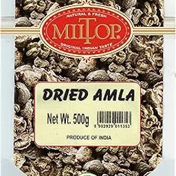 MILTOP Mltop Natural Dried Amla Sukha Amla for eating, 500g-picture-26