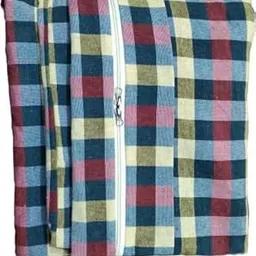 Shri Anand Creations Zippered King Size Cotton Mattress Protector (Multicolour , 78x72x6 inches )-image-11