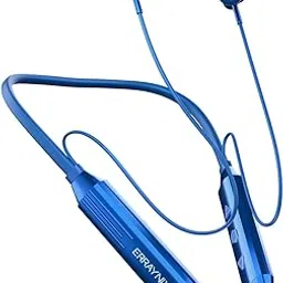 ERRAYNIX ICONIC909 Wireless Neckband Bluetooth 5.4, Type-C Fast Charging, Magnetic Earbuds, Deep Bass, Dual Pairing,Lightweight & Comfortable Fit, Sweatproof in-Ear Headphones (Blue)-picture-17
