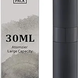 Lulupack 30ml Perfume Atomizer, Empty Cologne Spray Bottle, Travel Perfume Sprayer Dispenser (1PCS, Black)-picture-21
