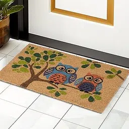 HOKIPO Large 45x75 Natural Coconut Coir Inside Outside Mats for Entrance Main Door Mat, Multicolor (IN-487)-image-10