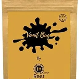 Disposable Vomit Bags By 'Rest Vrroom' It Converts Fluids Into The Fragrant Gel For Travel Motion Sickness - Pack Of 10 Bags-picture-10